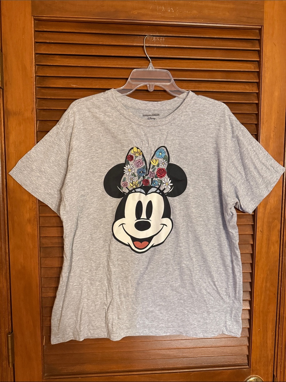 Freeze Minnie Mouse Floral Short Sleeve Tee